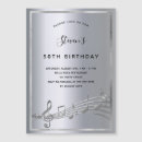 Search for party reminder postcards Silver