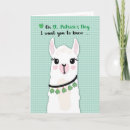 Search for happy llama postcards Green