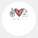 Search for love nursing stickers Peace