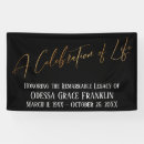 Search for celebration of life banners Modern