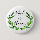 Search for leaves badges Watercolor