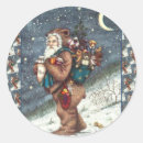 Search for st nick stickers Father christmas