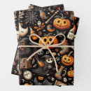 Search for ghosts wrapping paper Fall