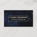 Search for astronomical business cards Stars