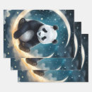 Search for dreams wrapping paper Moon