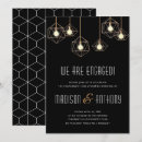 Search for black and light invitations Geometric