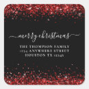 Search for red and black return address labels Script
