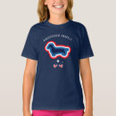 Search for 4th of july dachshund tshirts Red white and blue