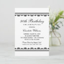 Search for black damask invitations Black and white