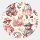 Search for vintage bear stickers Watercolor