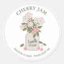 Search for jam jar stickers Cherry
