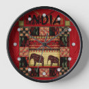Search for india clocks Ethnic