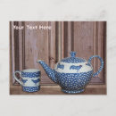 Search for teapot postcards Blue