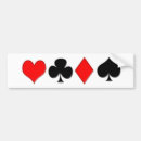 Search for clubs bumper stickers Poker