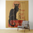 Search for black cat art Vintage