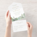Search for evergreen wedding invitations Lodge