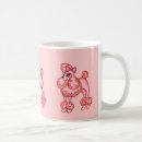 Search for pink poodle mugs Retro