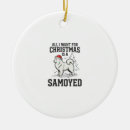 Search for samoyed christmas tree decorations Puppy