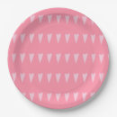 Search for valentine plates Pink hearts