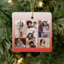 Search for family of 6 christmas tree decorations Photo collage