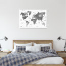 Search for world map canvas prints Travel