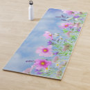 Search for flowers yoga mats Purple