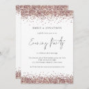 Search for glam wedding invitations Glitter