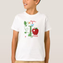 Search for i love school tshirts Red apple