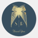 Search for monogram thank you stickers Classy