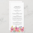 Search for bridal luncheon menus Pink