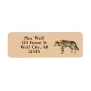 Search for wolf return address labels Wolves