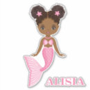 Search for black and white mermaid stickers Girl