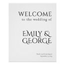 Search for classic wedding signs Welcome