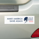 Search for blue wave bumper stickers 2020