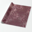 Search for burgundy floral wrapping paper Pattern