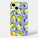 Search for mediterranean tile iphone cases Lemon pattern