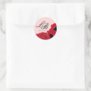 Search for red rose wedding stickers Bold
