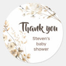 Search for blue and brown baby shower stickers For kids