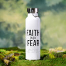 Search for christian water bottles Faith over fear