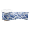 Search for chinoiserie ribbon Blue and white