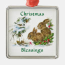 Search for bunnies christmas tree decorations Vintage