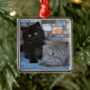 Search for persian cat christmas tree decorations Fluffy