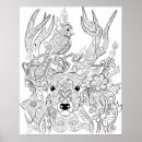 Search for adult colouring posters Stress relief