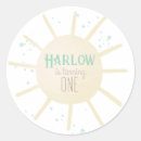 Search for turning one stickers Girl first birthday