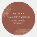 Search for rustic invitation wedding stickers Terracotta
