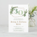 Search for 30th anniversary invitations Green