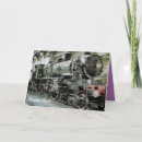Search for choo choo train cards Vintage