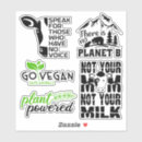 Search for go vegetarian stickers Animal rights