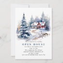 Search for red barn christmas invitations Watercolor