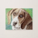 Search for beagle puzzles Watercolor